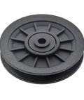 Heavy Duty Pulley Wheel Set For Cable Fitness Machines, Round Roller Bearing System For Gym Studio And Home Workouts, black nylon wheel