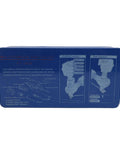 Jiawu Sheet Metal Cutter Drill Attachment Nibbler Tool for precise cutting instructions on a blue product packaging.