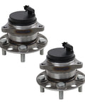 Rear Wheel Bearing And Hub Assembly Set 2 Piece For Hyundai Elantra N Kona N Sonata 2020 To 2023 And Kia K5 2021 front view