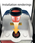 Replacement Vacuum Filter Kit for PowerDash Pet FH50700 Series, installation of strainer with rubber gasket visible