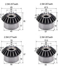 Heavy Duty Bevel Gear For Motors Carbon Steel Two Point Five Module One To One Gear Fifteen To Thirty Teeth Degree Transmission