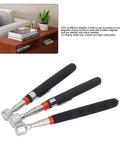 Cool Retractable Magnetic Pickup Pen Kit With Rubber Grip Steel Magnets Perfect For Garage Work, Car Repairs And Reaching Deep Spots Hassle Free Heavy Duty Weatherproof Design For Any Job, black rubber grip