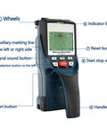 Nail Your Next Home Project Straight Up With This Hella Reliable Wall Scanner And Metal Detector Featuring Millimeter Exact Center Targeting For Busy Contractors, showing detailed controls and display screen.