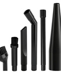 One And A Quarter Inch Micro Cleaning Wet Dry Vac Nozzle Kit With Cone Adapter And Six Attachments For Compact Shop Vacuums