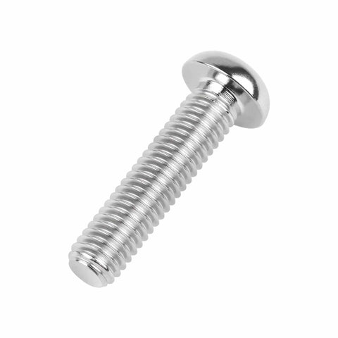 Crazy Lightweight Titanium Button Head Torx Bolts Set M5 M6 M8 In 10 12 15 20 25 30 35 40 Mm Length Pack Of 6 For Bicycle Motorcycle And Car Use Grade 5 6Al 4V Tough And Corrosion Resistant single bolt image showing a button head and threaded body.