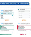 MACEL 513188 front wheel hub bearing assembly infographic showing fit steps for car accessories.