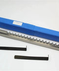 D Grade Keyway Pusher Tool For Broaching Machines HSS Steel Keyway Puller 5/16 Inch Diameter with case and components