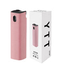 Touchscreen Mist Cleaner Kit With Spray And Wipe Pink Pocket Size Screen Cleaner For iPhone Android iPad MacBook Laptop Monitor