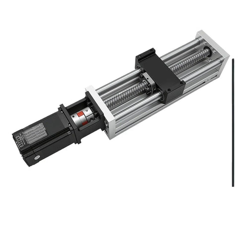 Heavy Duty High Precision Linear Guide Rail And Optical Axis Ballscrew Closed Loop Stepper Motor Kit, 90mm size, for smooth automation.
