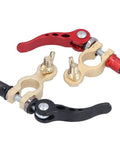 2 Pack Battery Terminal Connectors With Quick Release Clamp For Cars, Trucks And RVs, Positive And Negative Terminals