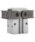 Top Shelf Heavy Duty Pneumatic Finger Cylinder Featuring A Smooth 180 Degree Swing Arm For No Sweat On Off Control Quick Mount And Solid Mechanical Block, showing detailed actuator.