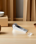 Heavy Duty Four Pack Barn Door Roller Wheels Dead Silent Rubber Pulleys Non Slip Bottom Support Casters on wooden table