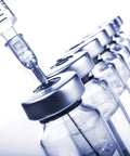 Top Shelf 100 Pack Sterile Disposable 18 Gauge One And A Half Inch Luer Lock Syringe Tips for lab use extracting liquid from vials.