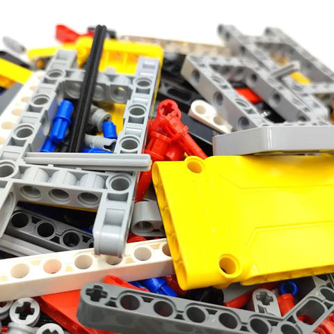 Tech Build Kit With 420 Pieces Technic Beams Axles Connectors And Brick Parts For STEM Car Builds Frame Liftarms Set