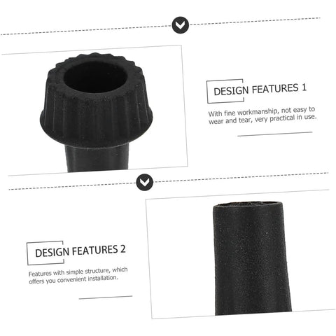 20 Pcs Black Ul Twist Lamp Turn Knobs Replacement Light Switch Knobs For Home Use Easy Install No Fuss Compact Electrical Control Accessories Durable Plastic