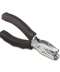Handheld One Hole Punch Delivers Clean Quarter Inch Holes With A Five Sheet Capacity, Durable Nickel Plated Steel Construction.
