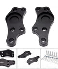 Turn Angle Adapters Steering Lock Kit For Drift Enthusiasts, Aluminum T6061 Steering Lock Adapters Add 25 Percent More Lock Angle
