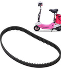 Heavy Duty Rubber Timing Belt With 13 Tooth Sprocket For Electric Scooter Drive, 535mm length, durable PU material.
