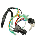 Ignition Main Key Switch Assembly For Yamaha Outboard Remote Control Box Replacement Part For 2 Stroke And 4 Stroke Motors with keys