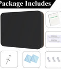 Screwless Transducer Mounting Plate For Boats, No Hull Drilling, Freely Mount On Your Boat, 4.5 By 3.5 Inch Standard Size, Black, Perfect For Small To Medium Sonar Transducers, Easy Clamp On. Package includes black mounting plate and accessories