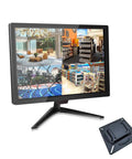 18.5 Inch CCTV Monitor 16 By 9 Screen for Home Security All Day Everyday 24 Seven Operation With HDMI VGA BNC YPbPr Audio In Out