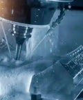 CNC machine using Beefy Straight Collet Milling Chuck Holder For MT4 ER32 Extension Rod, heavy-duty 40Cr construction, in action