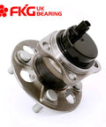 Rear Wheel Bearing Hub Assembly for 2006-2014 Toyota Yaris and 2012-2015 Prius C, 4 Lug, Rear Position, OE Quality, ISO Certified