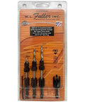 High Performance No Sweat Hss Countersink Drill Kit With Tps Lock System And Detachable Hex Shank for 6, 8, 10 screws.