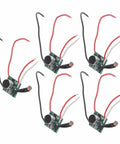 Sound Activated Light Sensor Module Pack Of 5, Solar Powered Auto Light Switch, DC 3V To 30V with photoresistors and wires visible