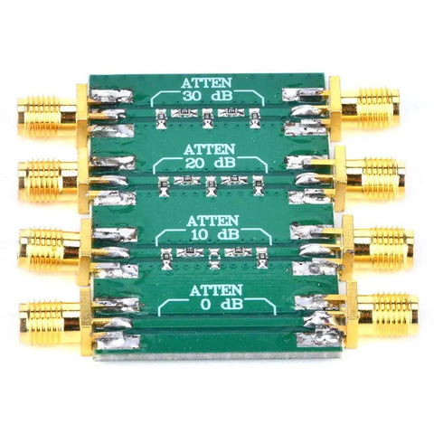 RF Attenuator With SMA Double Female Connector 50 Ohm For Precise Signal Attenuation, DC Coupled, Stable Load Matching