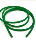 Battle Ready Green Polyurethane Round Conveyor Belt 15 Millimeter By 5 Meters Synchronous Drive Strip, flexible green belt for machinery.