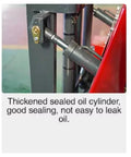 Fully Electric Counterbalance Forklift Truck With High Efficiency Drive Motor Built For Warehouse Material Handling And Workshop Ops close-up oil cylinder