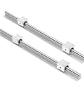 Heavy Duty SBR16 1200mm Linear Rail Kit With Two Rails And Four SBR16UU Bearing Blocks, 16mm Guide, 47.2 Inch Length visible