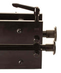 Elite Bead Roller With 27 Inch Throat Capacity showing die set detail, heavy duty crank tool for metal fabrication panels