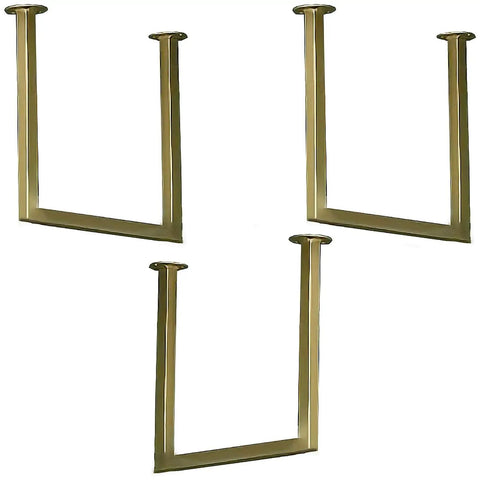Heavy Duty Black Pipe Ceiling Shelf Bracket Mount With Screws For Kitchen Living Room Or Garage Durable Metal Hanging Shelf System Built To Last And Keep Your Pad Organized, gold