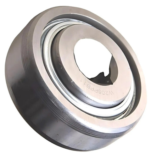 Heavy Duty Drive Disc Harrow Bearing For 7/8 Inch Bore With Spherical OD And Outer Ring Width 1.188 Inches Inner Ring Width 1.438 Inches Replacement For 4AS08-7/8 DS208TT11 Farm Equipment Accessory, close-up view