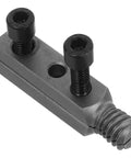 Heavy Duty Broken Screw Extractor Kit For Home And Kitchen Plumbing Fixtures Tough Hard Alloy Tool To Unwind Damaged Water Hose Valves And Pipes Effortlessly. black alloy screw extractor with two bolts for plumbing repair