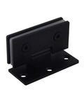 304 Stainless Steel Bathroom Glass Door Hinge Black Folding For Frameless Shower Doors And Cabinet Cupboard Built Tough No Rust 6-10mm