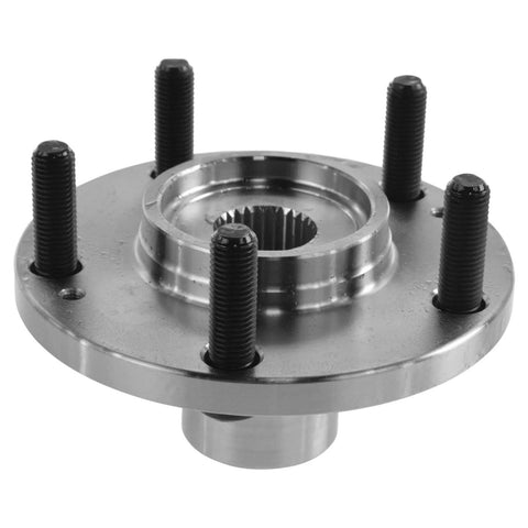 2 Piece Front Wheel Bearing And Hub Kit For Hyundai Sonata Tucson Optima Rondo Sportage XG350 And Kia Models Bolt On Ready Direct Fit OE Style 2 Front Wheel Bearings And Hubs displayed