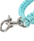 Heavy Duty Luminous Underwater Camera Carry Rope For Diving Gear Wearproof Parachute Rope Hand Knitted Lanyard Noctilucent Blue