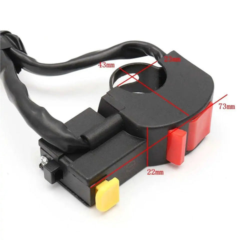 Close-up of 6 Coil CDI Ignition Wiring Harness Kit for Motorcycle ATV Quad Pit Bike 50cc 70cc 90cc 110cc 125cc Ignition Switch Replacement