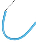 Blue adjustable wrist lanyard for scuba diving gear and underwater cameras, lightweight, durable dive tool strap, comfortable fit.
