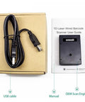 Embedded Mini Barcode Scanner For Screen Scanning CCD Reader Module with USB cable and user manual