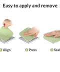 Applying Snag This Three Pack Durable Silicone Shower Drain Cover And Tub Stopper to seal a drain with simple steps.