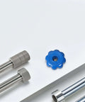Gas Cylinder Valve Handles Set Of 4 Anti Slip Aluminum Alloy Hexagonal Industrial Hand Wheels For Emergency Valve Opening