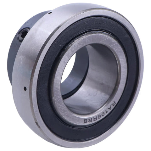 1-3/8 Inch Insert Bearing With Lock Collar Direct Fit No Mod Needed For Easy Installation And Stable Smooth Rotation SA207-22 FH207-22 RA106RRB NPS106 RPC AEL207-106 Durable Bearing Insert For Machinery And Equipment, steel insert bearing with lock collar