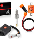 Igniter CDI Box And Ignition Coil For Timberwolf 250 ATV 4x4 1994-2000 Bear Tracker 250 YFM250 1999-2000 Replacement Parts