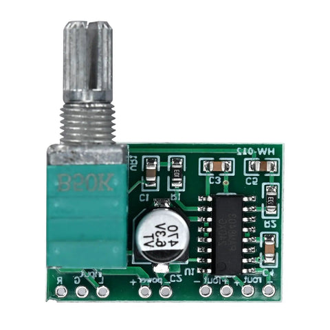 Set Of Four Mini 5V Digital Audio Amplifier Modules With Potentiometer, Dual Channel 3W Output Each, Dope DIY Audio Kit For Small Speakers