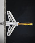 Self Drilling Drywall Anchors Kit With Butterfly Shaped Nylon And ABS Wall Anchors for heavy duty fixing in wood and metal