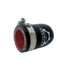 1 Inch ID High Temp 4 Ply Reinforced Silicone Hose Cap With Stainless Steel Clamp for Turbo Bypass Valve